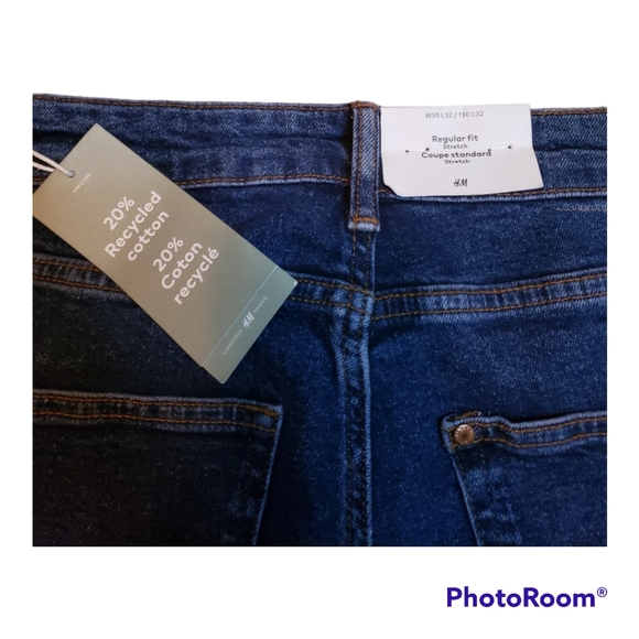 H&M Mens Jeans Straight Fit - Picture 4 of 4